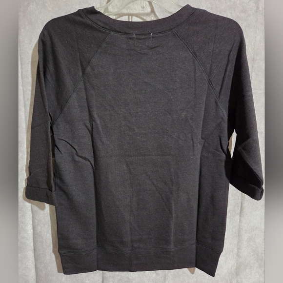 Pink Lotus Sweatshirt Black/Pink Wms Small Start Your Journey NWT - Picture 6 of 9